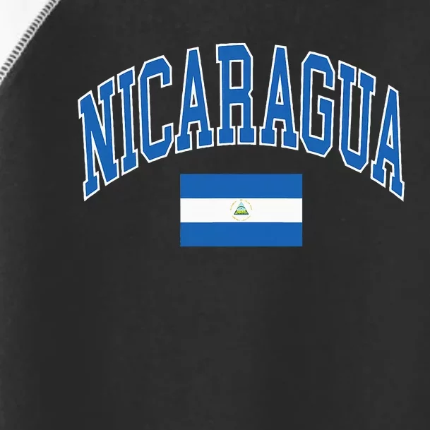 Nicaragua Flag Toddler Fine Jersey T-Shirt