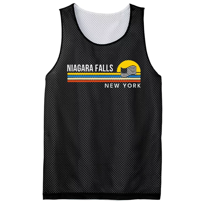 Niagara Falls New York Souvenir Mesh Reversible Basketball Jersey Tank