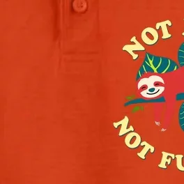 Not Fast Not Furious Cute Sloth Funny Trending Memes Dry Zone Grid Performance Polo