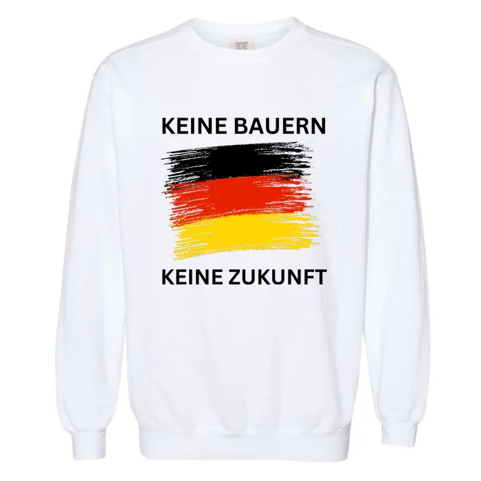 No Farmers No Future German Protest Garment-Dyed Sweatshirt