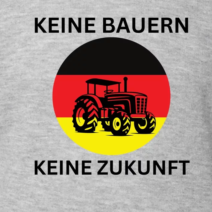 No Farmers No Future German Protest Toddler Sweatshirt