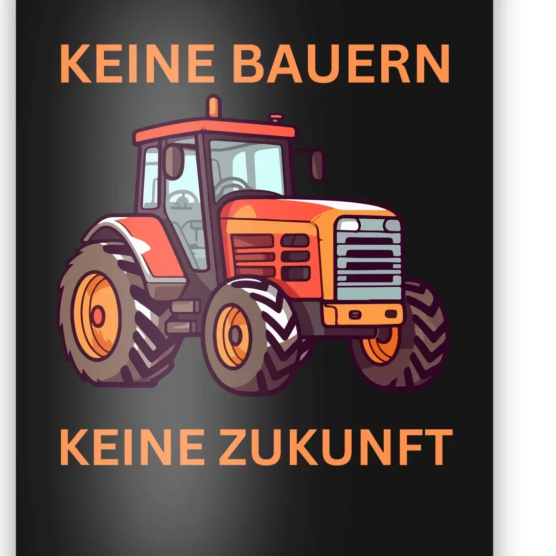 No Farmers No Future German Protest Poster