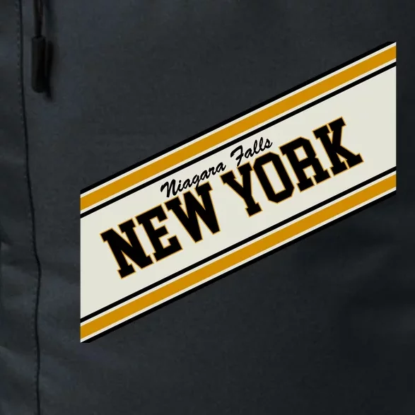 Niagara Falls New York Varsity Logo Daily Commute Backpack