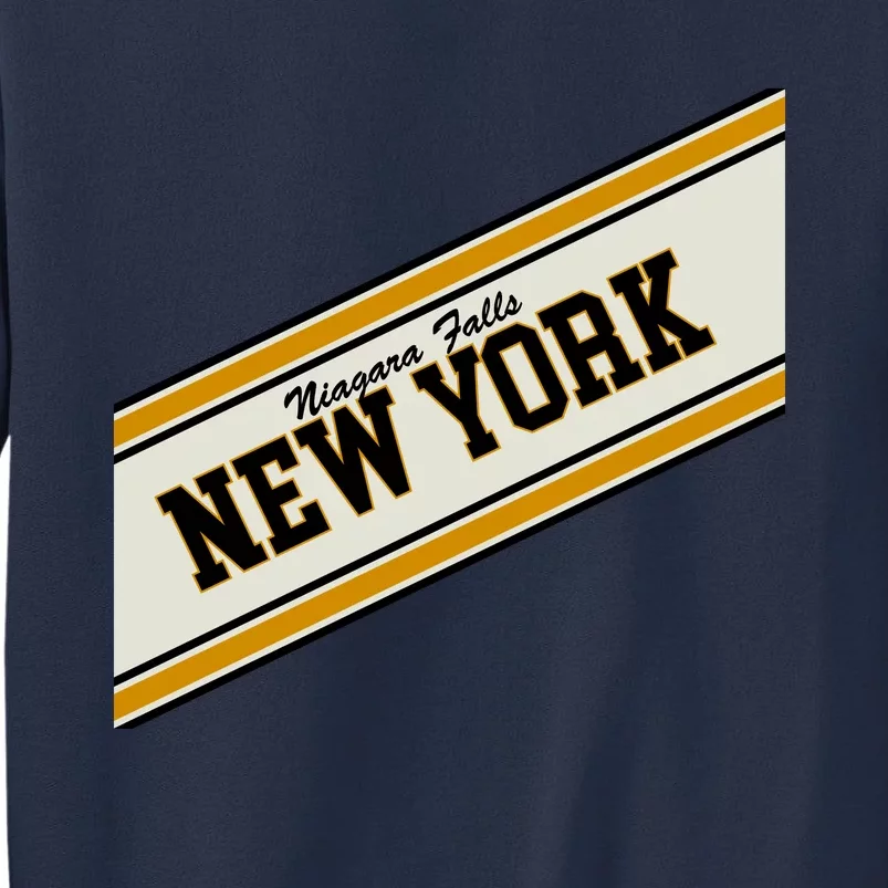 Niagara Falls New York Varsity Logo Sweatshirt