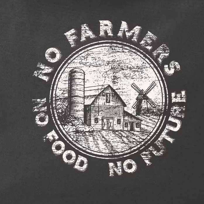 No Farmers No Food No Future Zip Tote Bag