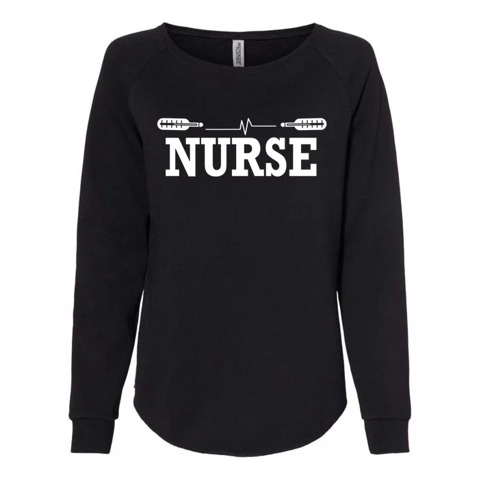 Nurse Funny Nursing Great Gift Womens California Wash Sweatshirt