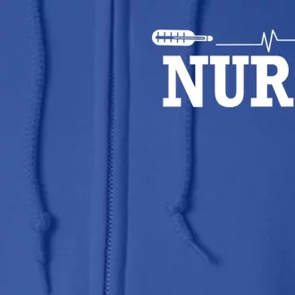 Nurse Funny Nursing Great Gift Full Zip Hoodie