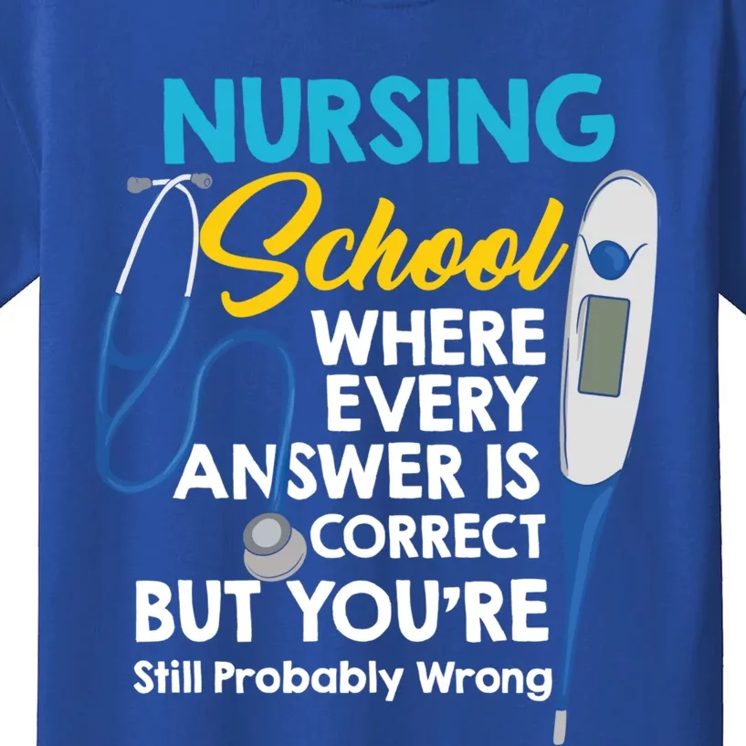 Nursing Future Nurse Nursing Student Nursing School Gift Kids T-Shirt