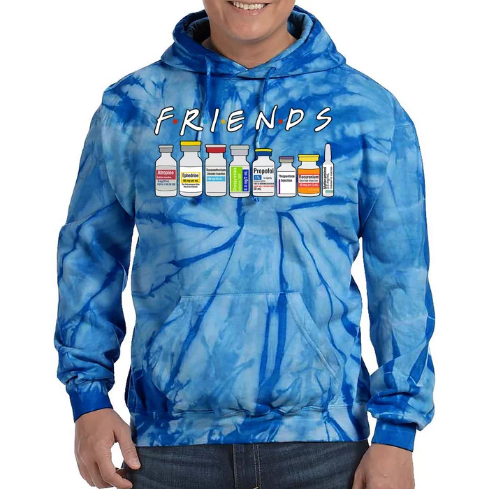 Nurse Friends Tie Dye Hoodie