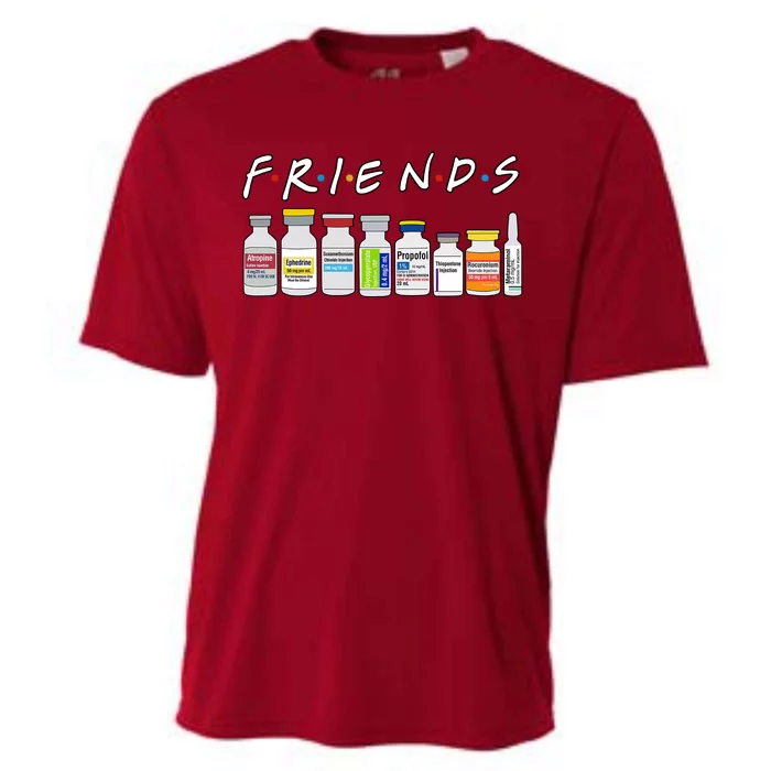 Nurse Friends Cooling Performance Crew T-Shirt