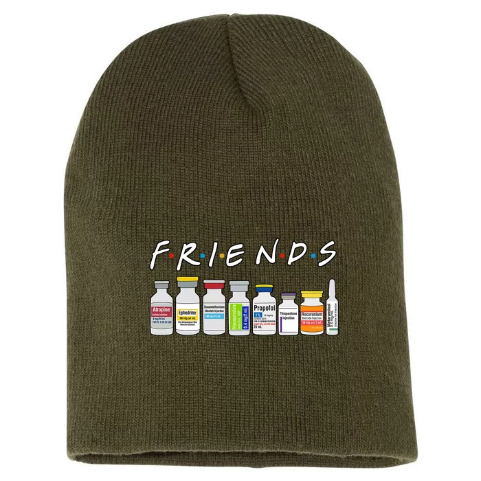 Nurse Friends Short Acrylic Beanie