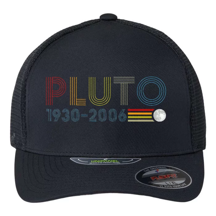 Never Forget Pluto 1930 2006 Nerdy Astronomy Space Science Flexfit Unipanel Trucker Cap