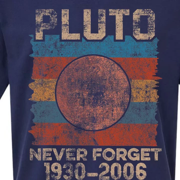 Never Forget Pluto Nerdy Astronomy Space Science Pluto Never Forget Shirts Sueded Cloud Jersey T-Shirt