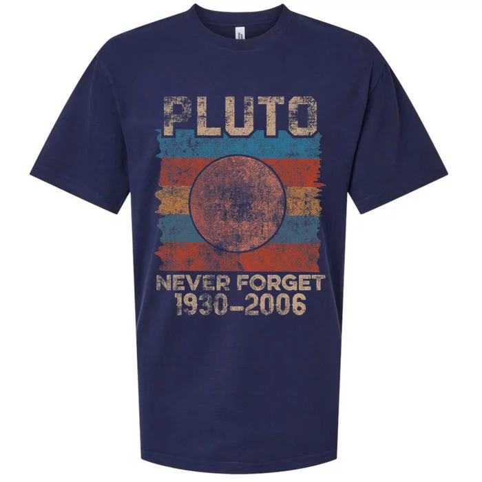 Never Forget Pluto Nerdy Astronomy Space Science Pluto Never Forget Shirts Sueded Cloud Jersey T-Shirt