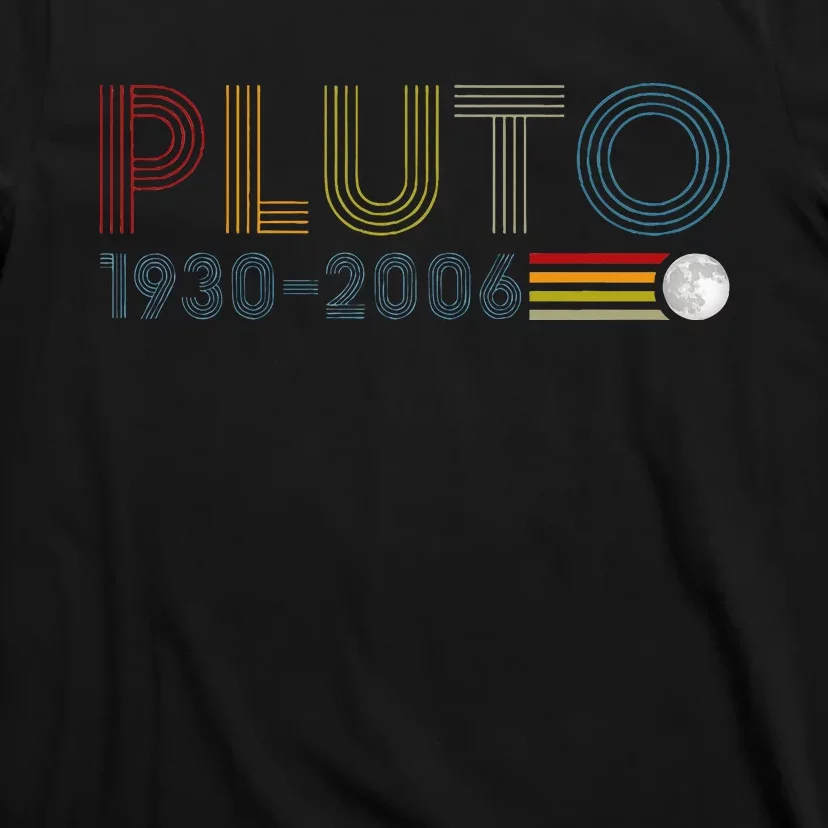 Never Forget Pluto 1930 2006 Nerdy Astronomy Space Science T-Shirt