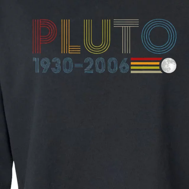 Never Forget Pluto 1930 2006 Nerdy Astronomy Space Science Cropped Pullover Crew