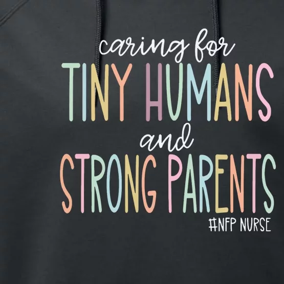 Nurse Family Partnership Nfp Nurse Performance Fleece Hoodie