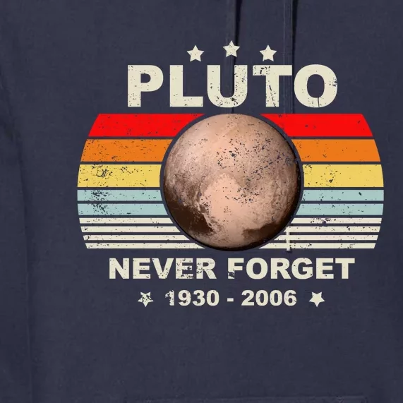 Never Forget Pluto Premium Hoodie