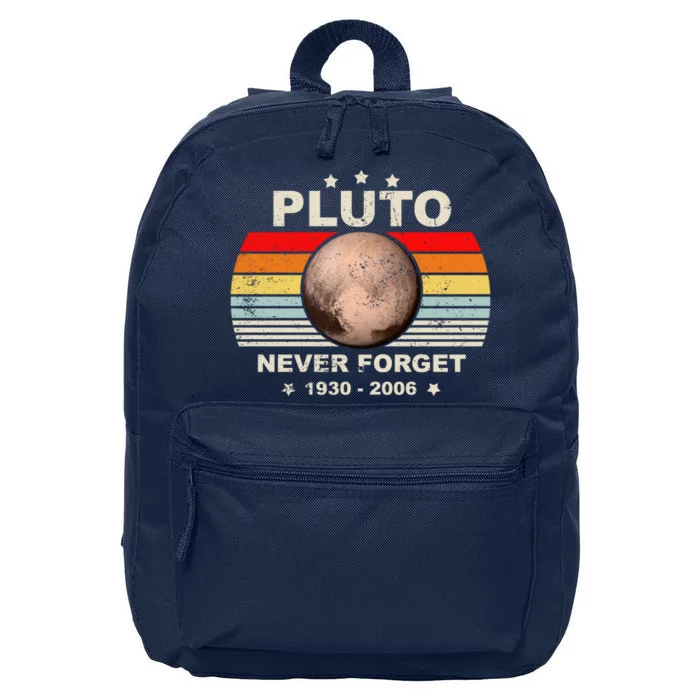 Never Forget Pluto 16 in Basic Backpack