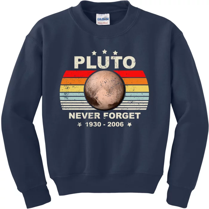 Never Forget Pluto Kids Sweatshirt