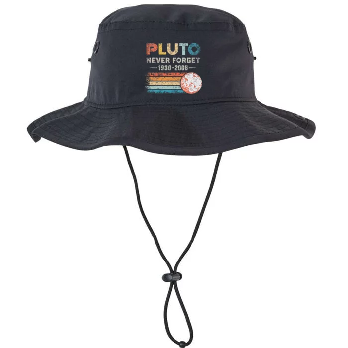 Never Forget Pluto Retro Style Funny Space Science Legacy Cool Fit Booney Bucket Hat