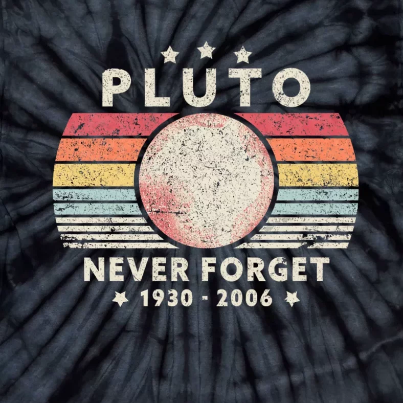 Never Forget Pluto Tie-Dye T-Shirt