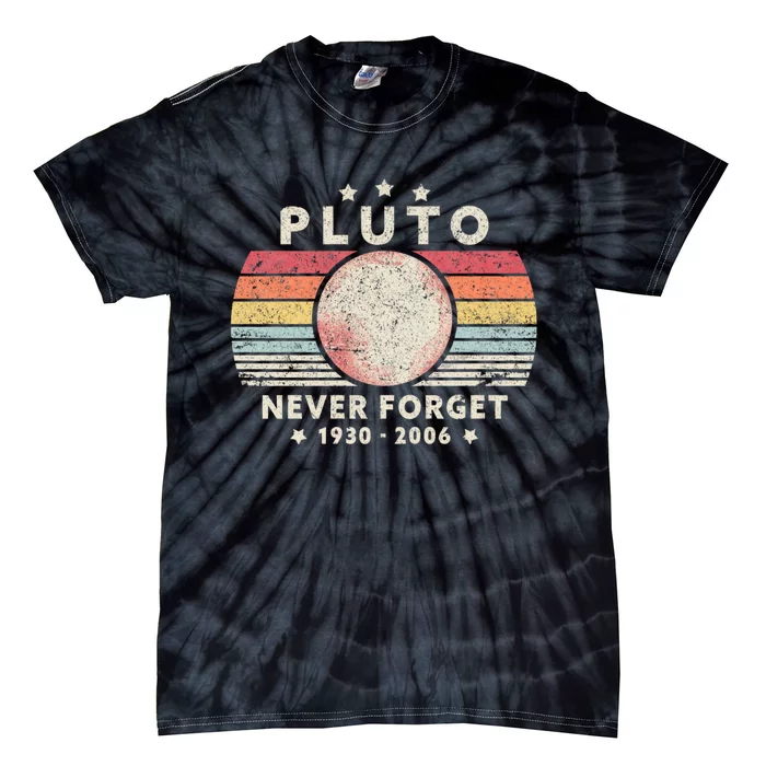 Never Forget Pluto Tie-Dye T-Shirt