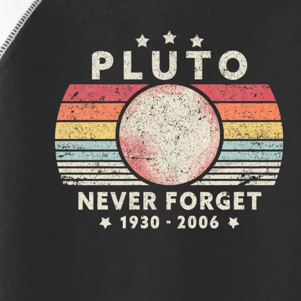 Never Forget Pluto Toddler Fine Jersey T-Shirt