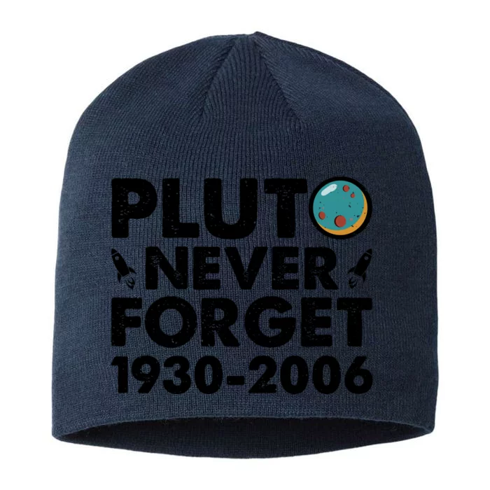 Never Forget Pluto T 8 1/2in Sustainable Knit Beanie