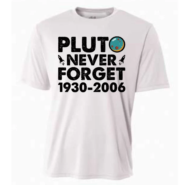 Never Forget Pluto T Cooling Performance Crew T-Shirt