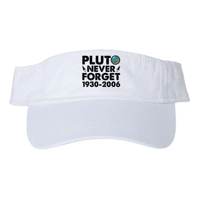 Never Forget Pluto T Valucap Bio-Washed Visor