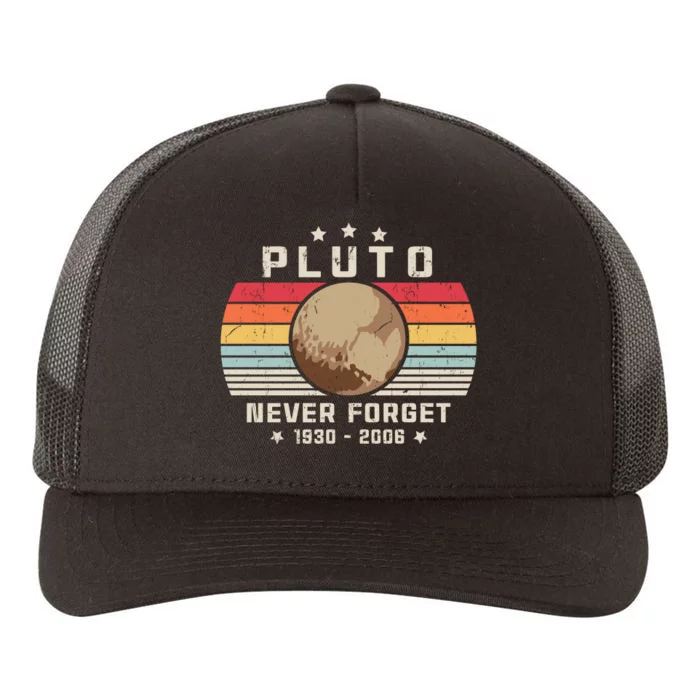 Never Forget Pluto Yupoong Adult 5-Panel Trucker Hat