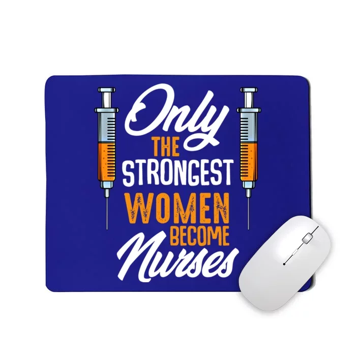 Nurse Funny Recover Nursing Care Profession Health Medical Gift Mousepad