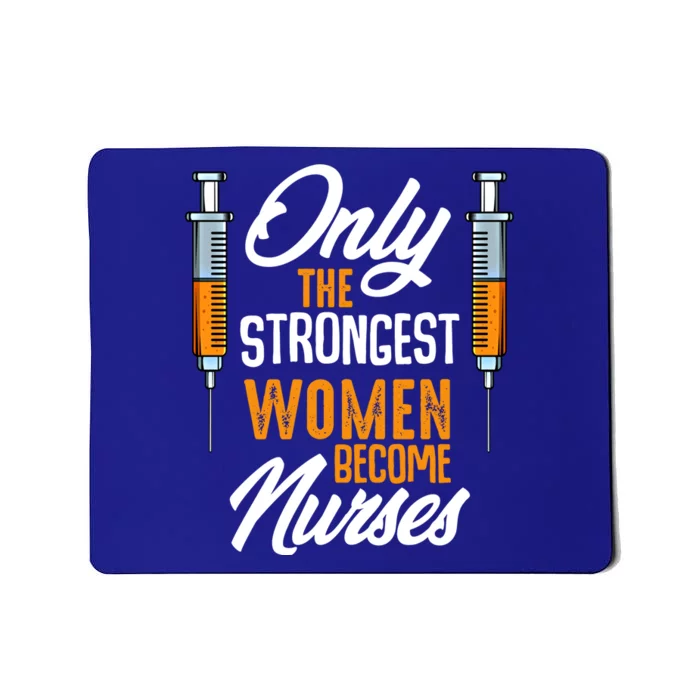 Nurse Funny Recover Nursing Care Profession Health Medical Gift Mousepad