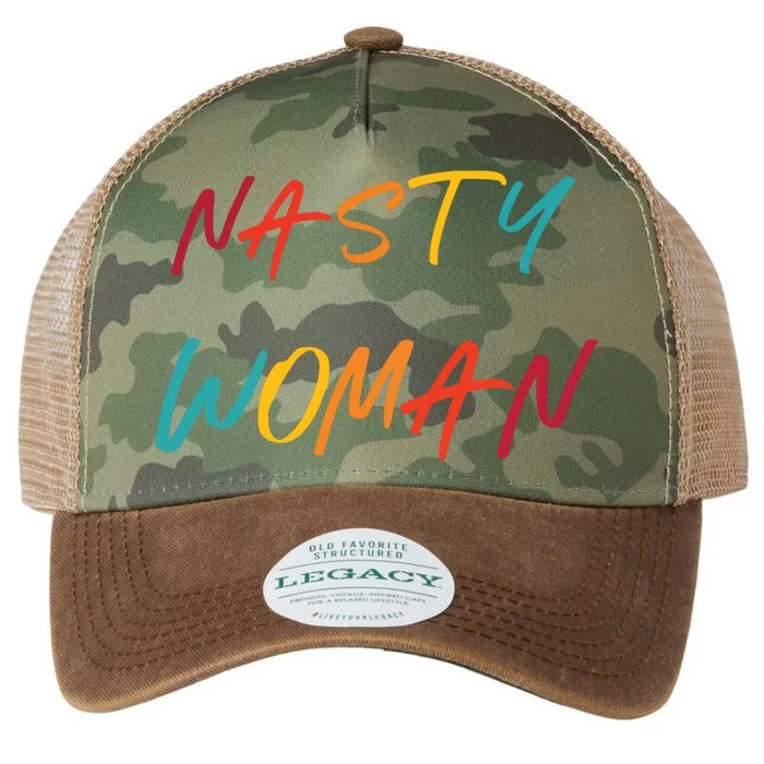 Nasty Feminist Rights Civil Rights Gift For Her Legacy Tie Dye Trucker Hat