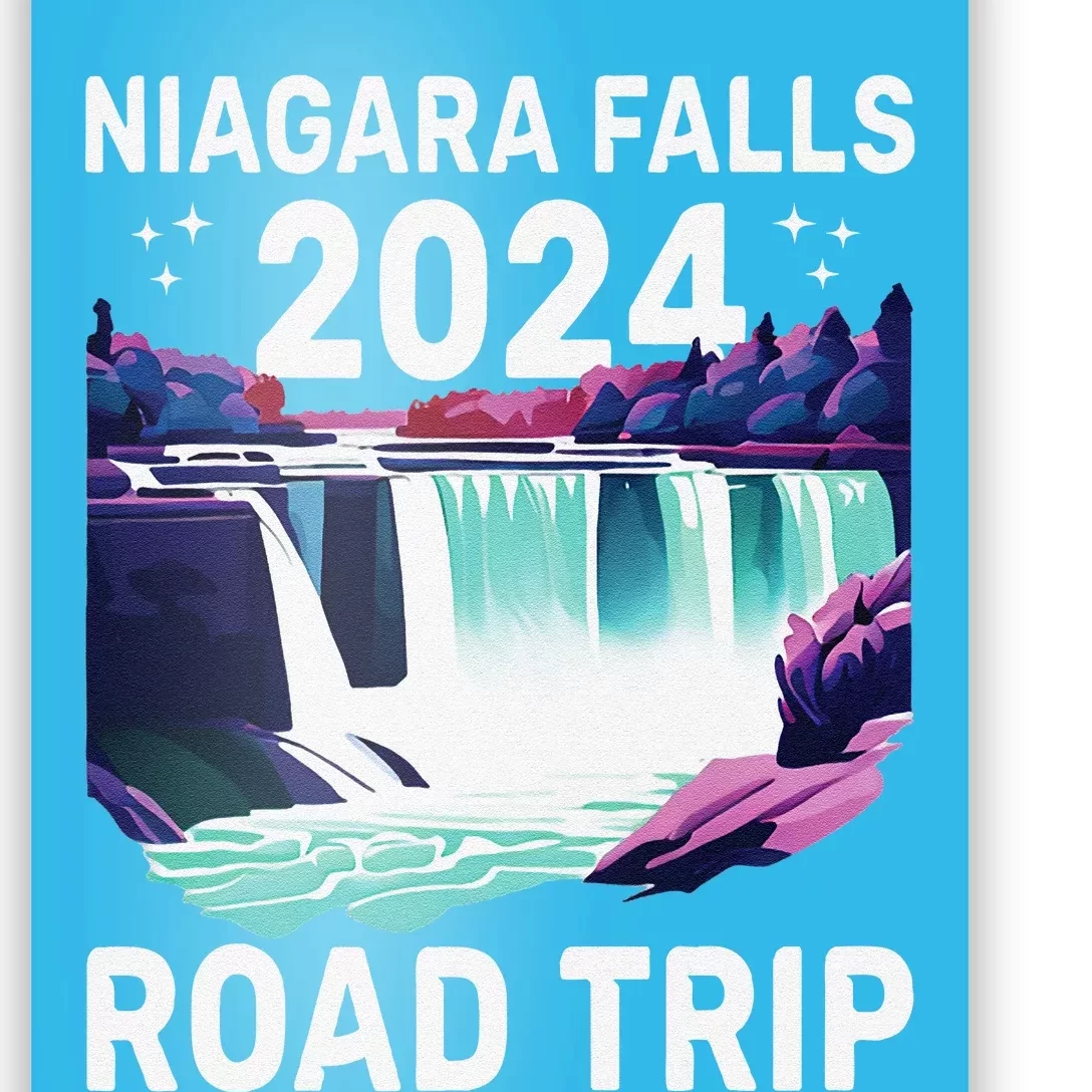 Niagara Falls Road Trip 2024 Summer Vacation Niagara Poster