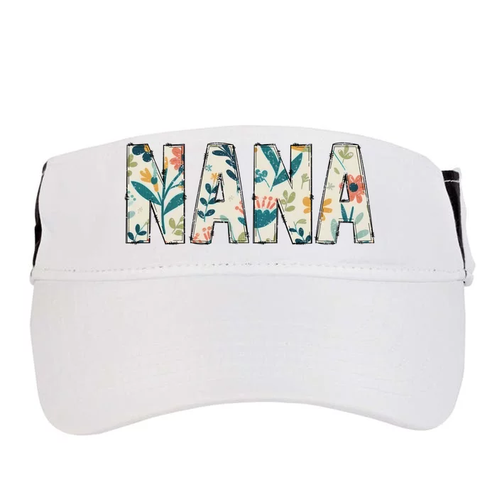 Nana Floral Retro Adult Drive Performance Visor