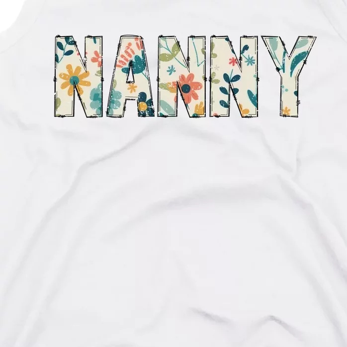 Nanny Floral Retro Tank Top