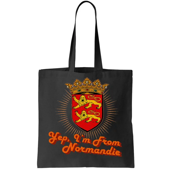 Normandy French Region Souvenir Nation Ancestor Norman Tote Bag