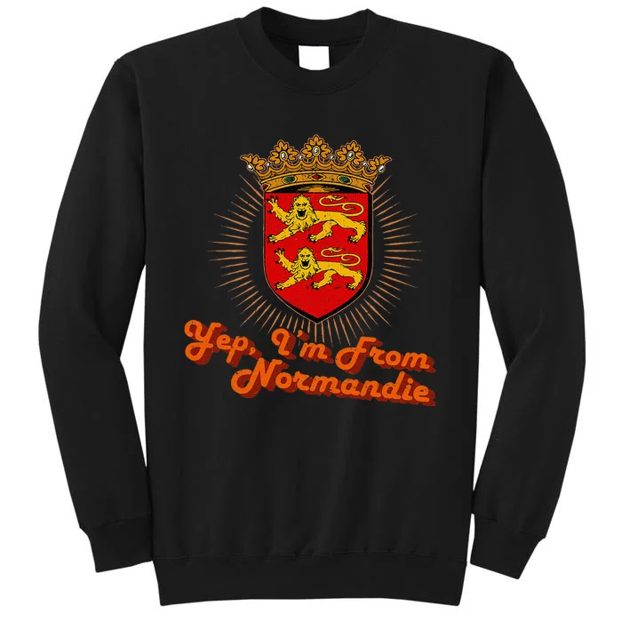 Normandy French Region Souvenir Nation Ancestor Norman Tall Sweatshirt