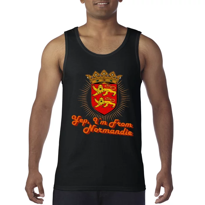 Normandy French Region Souvenir Nation Ancestor Norman Tank Top