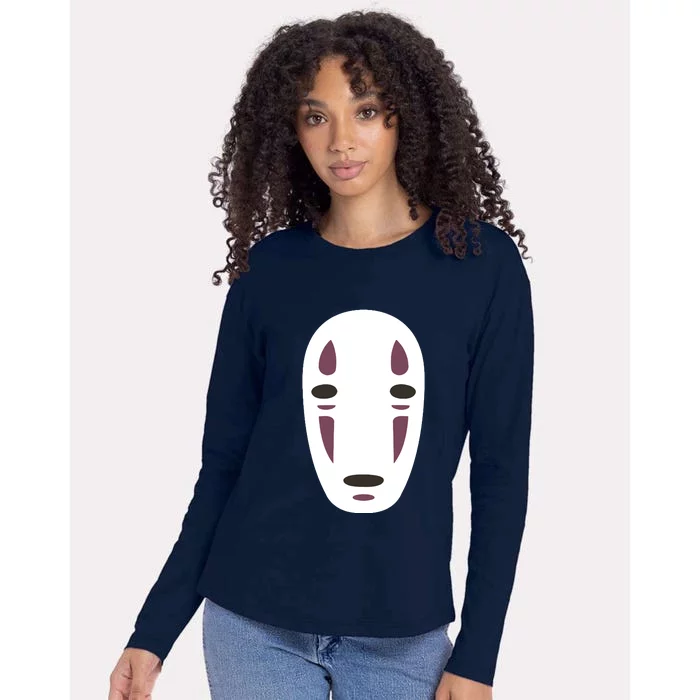 No Face Spirited Away Womens Cotton Relaxed Long Sleeve T-Shirt