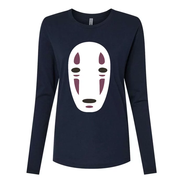 No Face Spirited Away Womens Cotton Relaxed Long Sleeve T-Shirt