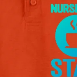 Nurse Fuel Stat Funny Coffee Meaningful Gift Dry Zone Grid Performance Polo