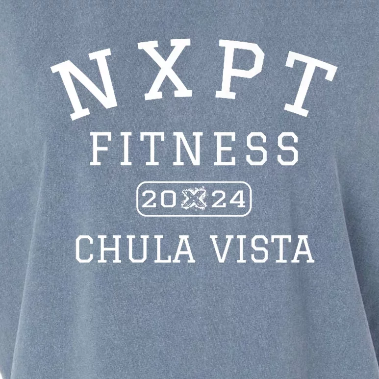 Nxpt Fitness Studio 2024 Retro College Style Chula Vista Ca Garment-Dyed Women's Muscle Tee