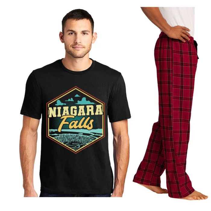 Niagara Falls Souvenir Cool Gift Matching Last Minute Gift Pajama Set