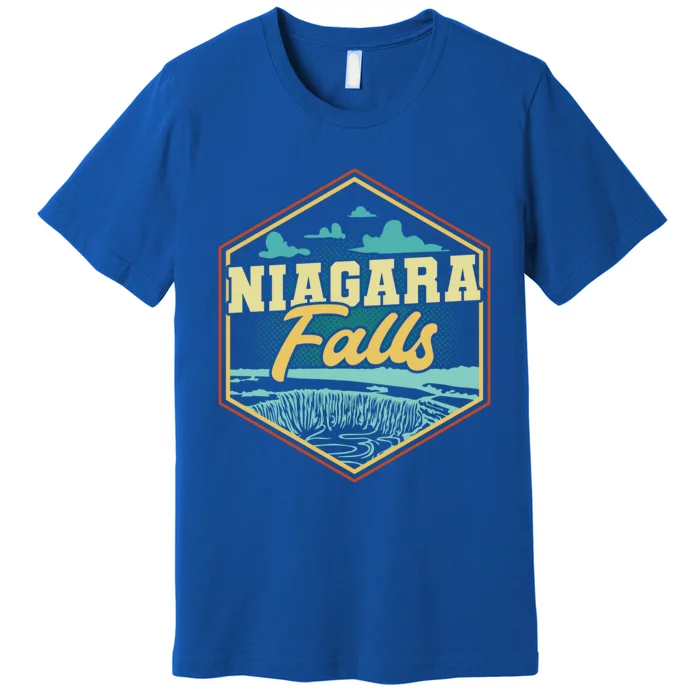 Niagara Falls Souvenir Cool Gift Matching Last Minute Gift Premium T-Shirt