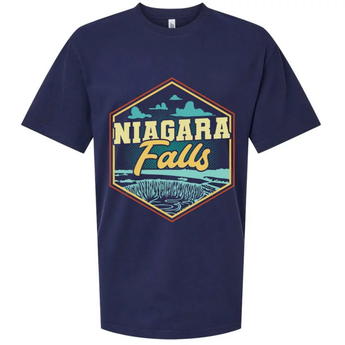 Niagara Falls Souvenir Cool Gift Matching Last Minute Gift Sueded Cloud Jersey T-Shirt