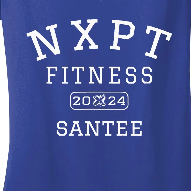 Nxpt Fitness Studio 2024 Women's V-Neck T-Shirt