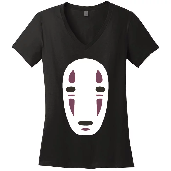 No Face Spirited Away Women's V-Neck T-Shirt